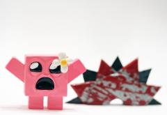 Bandage Girl & Saw Blade Miniature