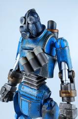 Robot Pyro Blue 10.6" Figure