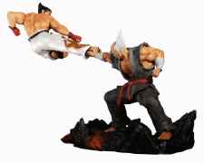 Kazuya & Heihachi 12" Statue