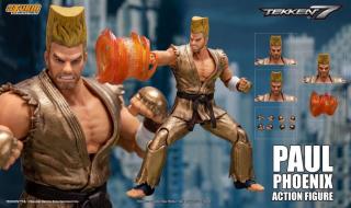 Paul Phoenix 1:12 Scale Action Figure (gold)