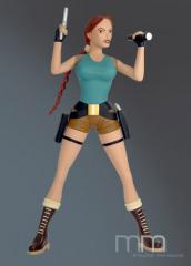 Lara Croft Life-Size Statue (TR4)