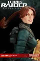 Lara Croft: Snow Day Statue