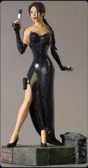 Lara Croft Black Evening Dress 9" Statue