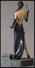 Lara Croft Black Evening Dress 9" Statue