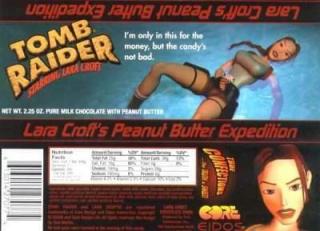 Lara Croft Chocolate (24-bar box)