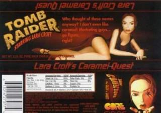 Lara Croft Chocolate (24-bar box)