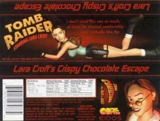 Lara Croft Chocolate (24-bar box)