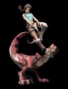 Mini Epics: Lara Croft VS Raptor