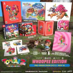 Tomba w/ Flying Squirrel Suit & Charles Vinyl Figurines, Soundtrack & Artwork