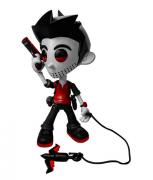 Nathan Drake 8" Vinyl Figure (black & red variant)