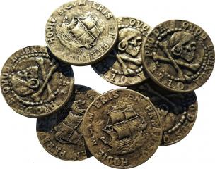 Pirate Sigil Coin Replica (Gold / exclusive)