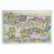 Village Map Fine Art Print