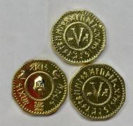 Valheim Golden Coin 3-Piece Set