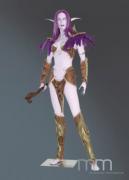 Night Elf Life-Size Statue