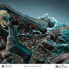 Geralt vs. Kikimora 8.5" Diorama