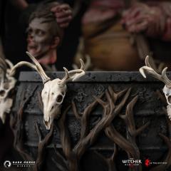 Crones Bubbling Cauldron 9.5" Statue