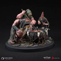 Crones Bubbling Cauldron 9.5" Statue