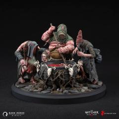 Crones Bubbling Cauldron 9.5" Statue