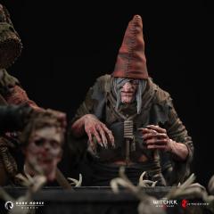 Crones Bubbling Cauldron 9.5" Statue