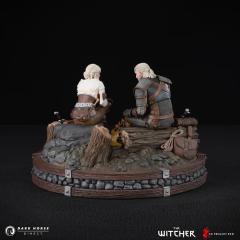 Geralt and Ciri Fireside 7" Statue