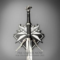 Geralt of Rivia's Silver Sword Replica