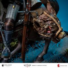 Geralt & Roach 13" Statue