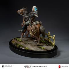 Geralt & Roach 13" Statue
