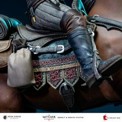 Geralt & Roach 13" Statue