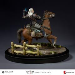 Geralt & Roach 13" Statue