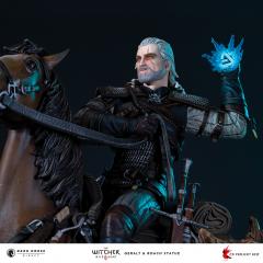 Geralt & Roach 13" Statue