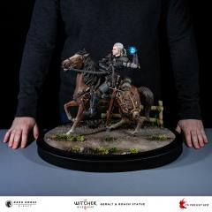Geralt & Roach 13" Statue