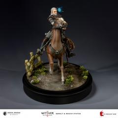 Geralt & Roach 13" Statue