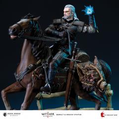 Geralt & Roach 13" Statue