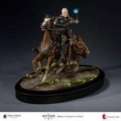 Geralt & Roach 13" Statue