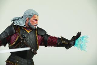 Geralt Toussaint Tourney Armor 7.75" Statue