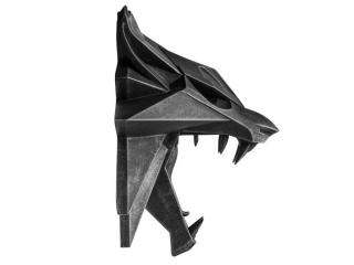 Wolf Wall Sculpture