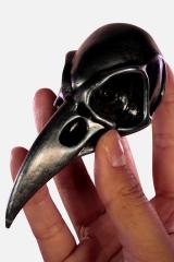Yennefer's Crystal Raven Skull