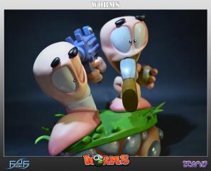 Worms Diorama