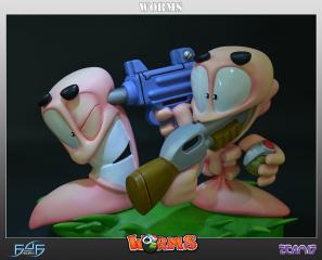 Worms Diorama
