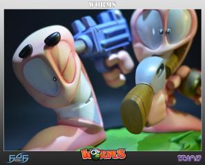 Worms Diorama