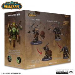 Dwarf Hunter: Beast Master & Marksman / Pandaren: Monk & Rogue 1:12 Scale Statue 2-Pack
