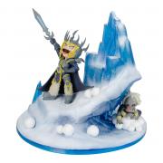 Lil' Champions Snow Fight Arthas 7.5" Statue