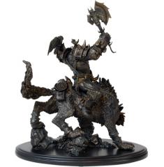 Orc Wolfrider Statue