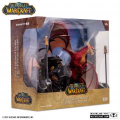 Red Highland Drake & Black Proto-Drake 1:12 Scale Statue 2-Pack