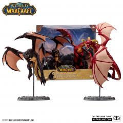 Red Highland Drake & Black Proto-Drake 1:12 Scale Statue 2-Pack