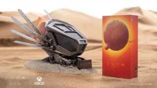Dune Custom Xbox Series S w/ Ornithopter Stand & Floating Controller