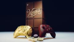 Wonka Custom Chocolate Xbox Series X & Controller