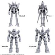 Weltall, Vierge, Heimdal & Brigandier 1/144 Scale Model Kit 4-Pack